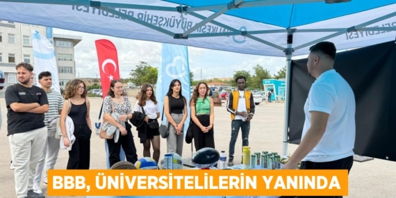 BBB, üniversitelilerin yanında