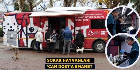 SOKAK HAYVANLARI   “CAN DOST”A EMANET