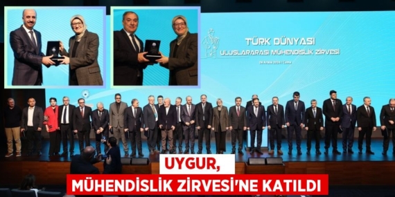 UYGUR,   MÜHENDİSLİK ZİRVESİ’NE KATILDI