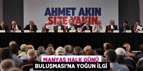 MANYAS HALK GÜNÜ BULUŞMASI’NA YOĞUN İLGİ
