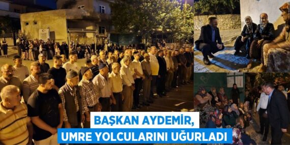Başkan Aydemir, Umre yolcularını uğurladı