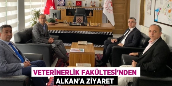 VETERİNERLİK FAKÜLTESİ’NDEN ALKAN’A ZİYARET