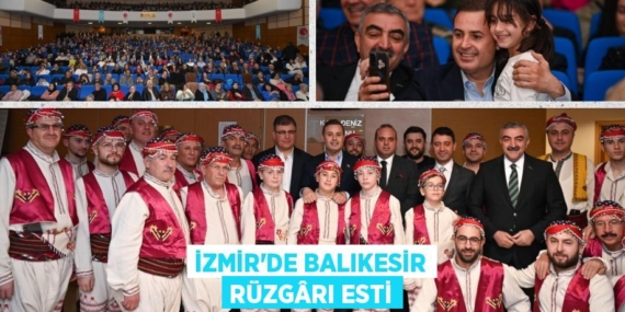 İZMİR’DE BALIKESİR RÜZGÂRI ESTİ