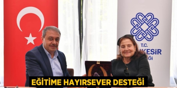 EĞİTİME HAYIRSEVER DESTEĞİ
