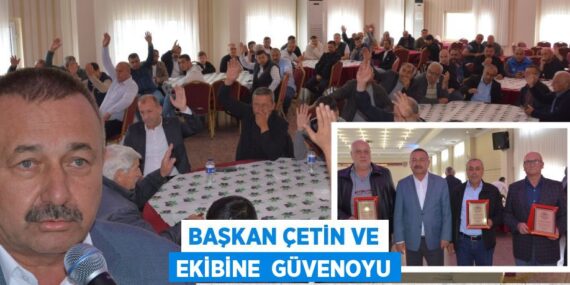 Başkan Çetin ve ekibine  GÜVENOYU