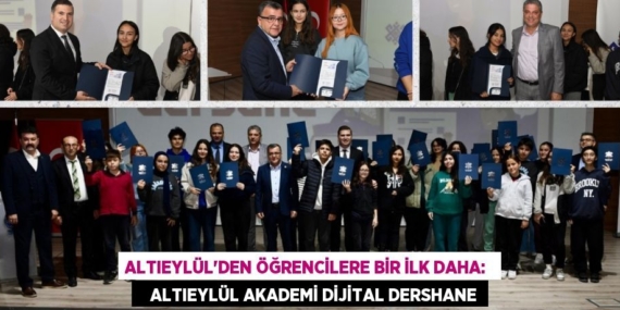 ALTIEYLÜL’DEN ÖĞRENCİLERE BİR İLK DAHA:     ALTIEYLÜL AKADEMİ DİJİTAL DERSHANE