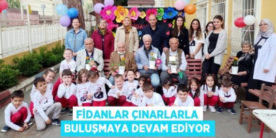 FİDANLAR ÇINARLARLA BULUŞMAYA DEVAM EDİYOR
