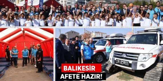 BALIKESİR    AFETE HAZIR!