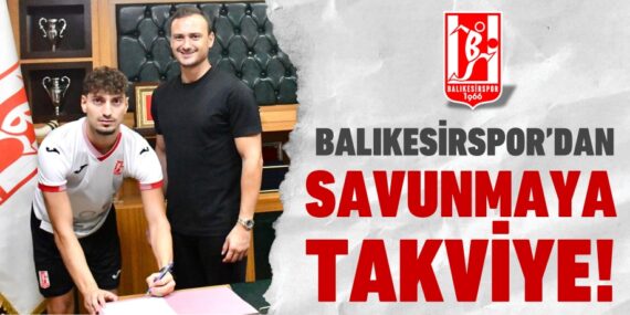 Balıkesirspor’dan  savunmaya takviye!