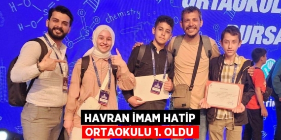 HAVRAN İMAM HATİP ORTAOKULU 1. OLDU