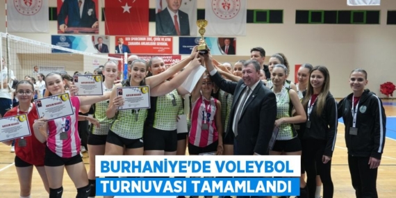 BURHANİYE’DE VOLEYBOL TURNUVASI TAMAMLANDI