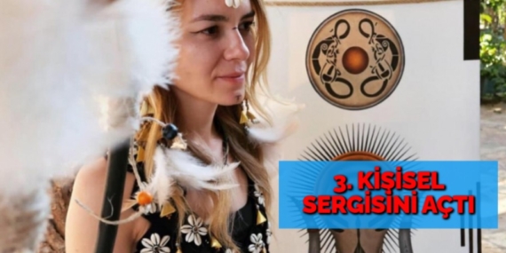 3. KİŞİSEL SERGİSİNİ AÇTI