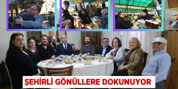 ŞEHİRLİ GÖNÜLLERE DOKUNUYOR
