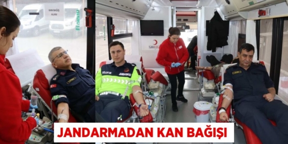 JANDARMADAN KAN BAĞIŞI