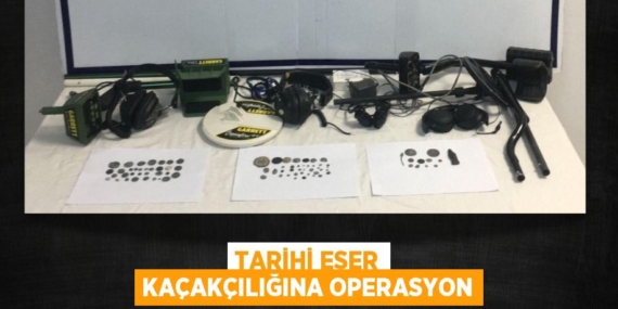 TARİHİ ESER KAÇAKÇILIĞINA OPERASYON