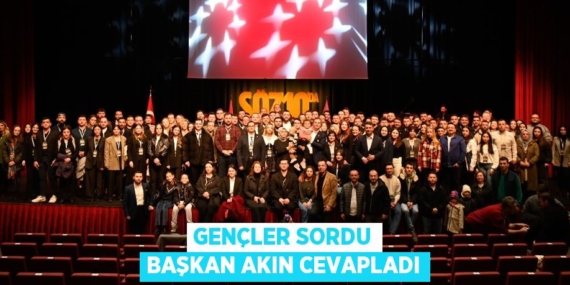 GENÇLER SORDU BAŞKAN AKIN CEVAPLADI
