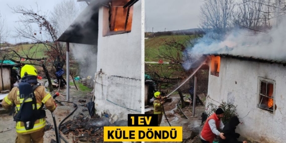 1 EV KÜLE DÖNDÜ