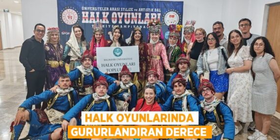 HALK OYUNLARINDA GURURLANDIRAN DERECE