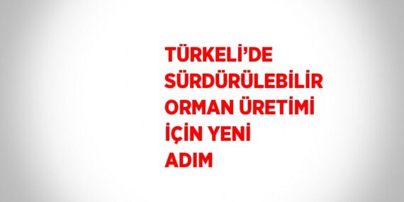 TÜRKELİ’DE SÜRDÜRÜLEBİLİR ORMAN ÜRETİMİ İÇİN YENİ ADIM
