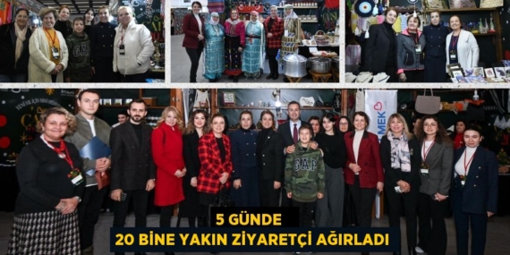 5 GÜNDE   20 BİNE YAKIN ZİYARETÇİ AĞIRLADI