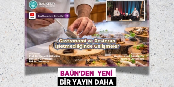 BAÜN’DEN  YENİ BİR YAYIN DAHA