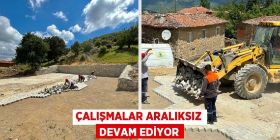 ÇALIŞMALAR ARALIKSIZ DEVAM EDİYOR