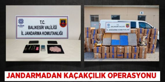 JANDARMADAN KAÇAKÇILIK OPERASYONU