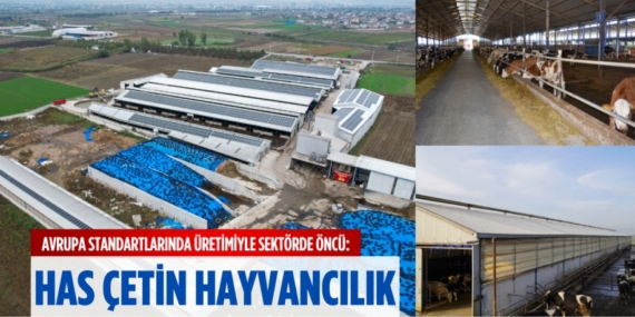 Avrupa Standartlarında Üretimiyle Sektörde Öncü: HAS ÇETİN HAYVANCILIK