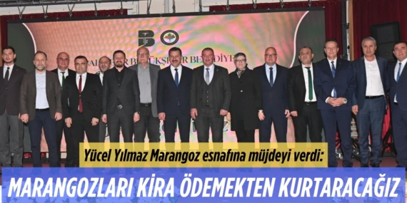 Yücel Yılmaz Marangoz esnafına müjdeyi verdi:  MARANGOZLARI KİRA ÖDEMEKTEN KURTARACAĞIZ