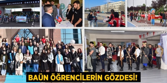 BAÜN ÖĞRENCİLERİN GÖZDESİ!