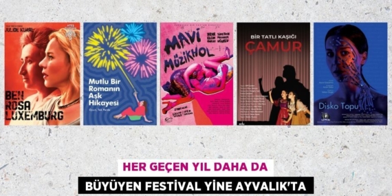 HER GEÇEN YIL DAHA DA  BÜYÜYEN FESTİVAL YİNE AYVALIK’TA