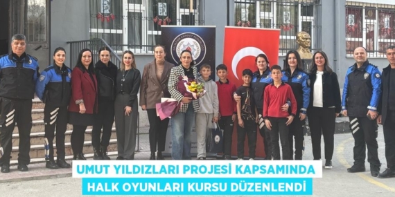 UMUT YILDIZLARI PROJESİ KAPSAMINDA HALK OYUNLARI KURSU DÜZENLENDİ