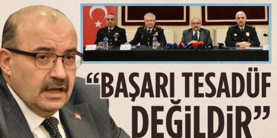 “BAŞARI TESADÜF DEĞİLDİR”