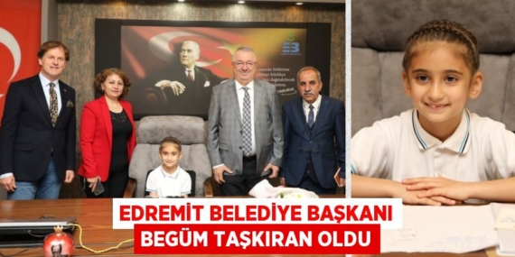 EDREMİT BELEDİYE BAŞKANI BEGÜM TAŞKIRAN OLDU