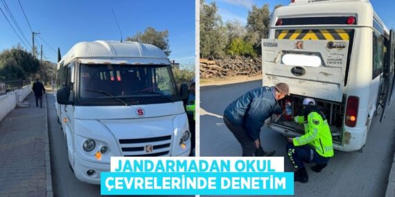 JANDARMADAN OKUL ÇEVRELERİNDE DENETİM