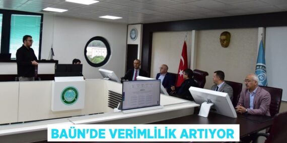 BAÜN’DE VERİMLİLİK ARTIYOR