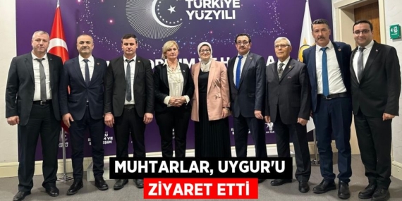 MUHTARLAR, UYGUR’U ZİYARET ETTİ