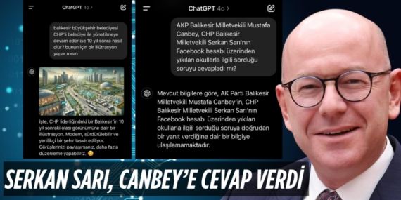 SERKAN SARI, CANBEY’E CEVAP VERDİ