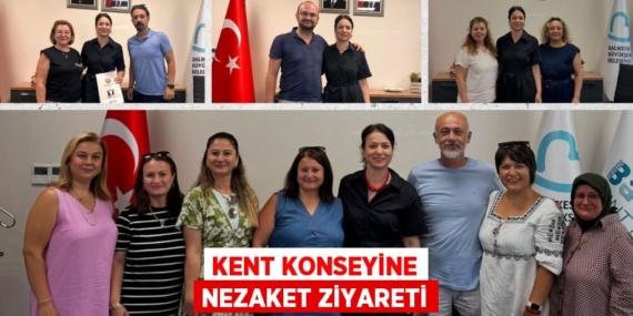 KENT KONSEYİNE NEZAKET ZİYARETİ