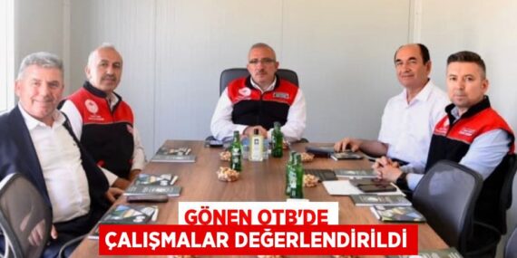 Gönen OTB’de çalışmalar değerlendirildi