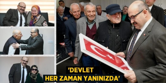 “DEVLET   HER ZAMAN YANINIZDA”