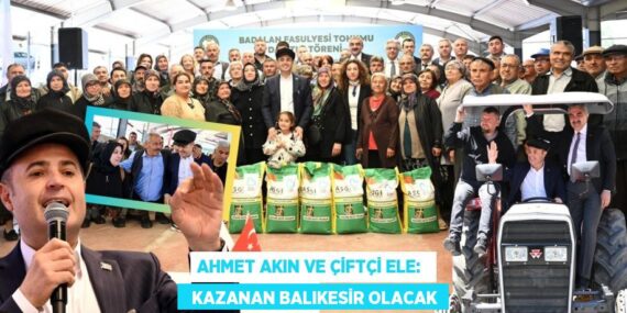 AHMET AKIN VE ÇİFTÇİ ELE:    KAZANAN BALIKESİR OLACAK