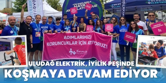 ULUDAĞ ELEKTRİK, İYİLİK PEŞİNDE  KOŞMAYA DEVAM EDİYOR