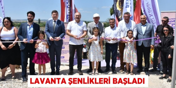 LAVANTA ŞENLİKLERİ BAŞLADI