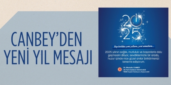 CANBEY’DEN YENİ YIL MESAJI