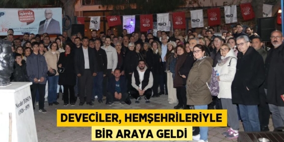 DEVECİLER, HEMŞEHRİLERİYLE BİR ARAYA GELDİ