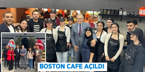BOSTON CAFE AÇILDI