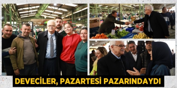 DEVECİLER, PAZARTESİ PAZARINDAYDI