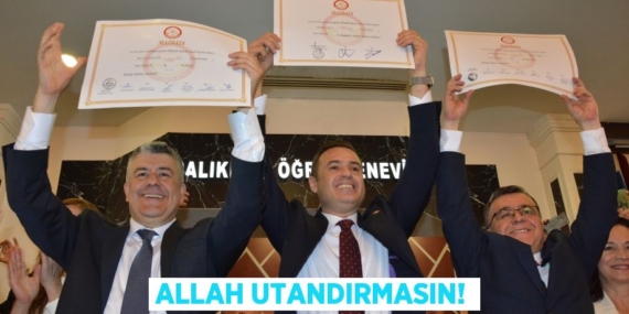 ALLAH UTANDIRMASIN!