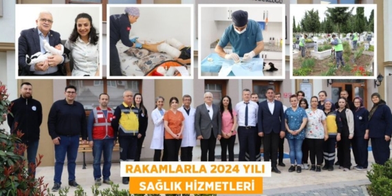 RAKAMLARLA 2024 YILI   SAĞLIK HİZMETLERİ